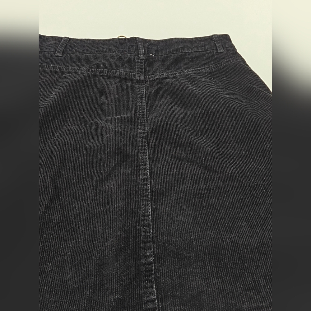Altar'd State Black Corduroy Skirt Size L - Picture 6 of 14